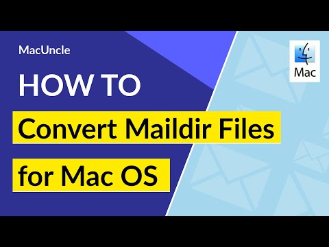 Mac Maildir Converter to Export Maildir to Multiple File Formats on Mac OS