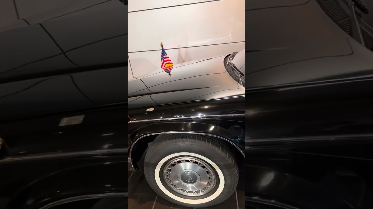 President Clinton‘s limousine ￼