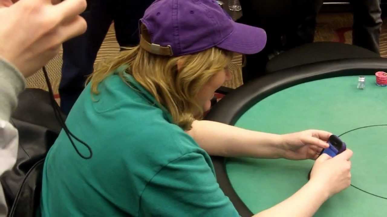 Kathy Liebert Eliminated on the Bubble at the Bay 101 - YouTube