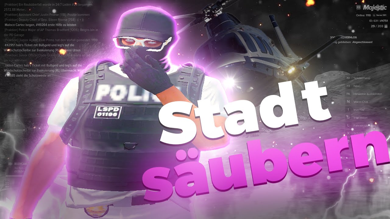 [Majestic RP] Stadt säubern | Jaden Cartez - YouTube