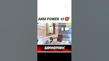 BEST 1VS2 CLUTCH WITH AKM👹👽 #bgmi #pubgmobile #gaming #shorts