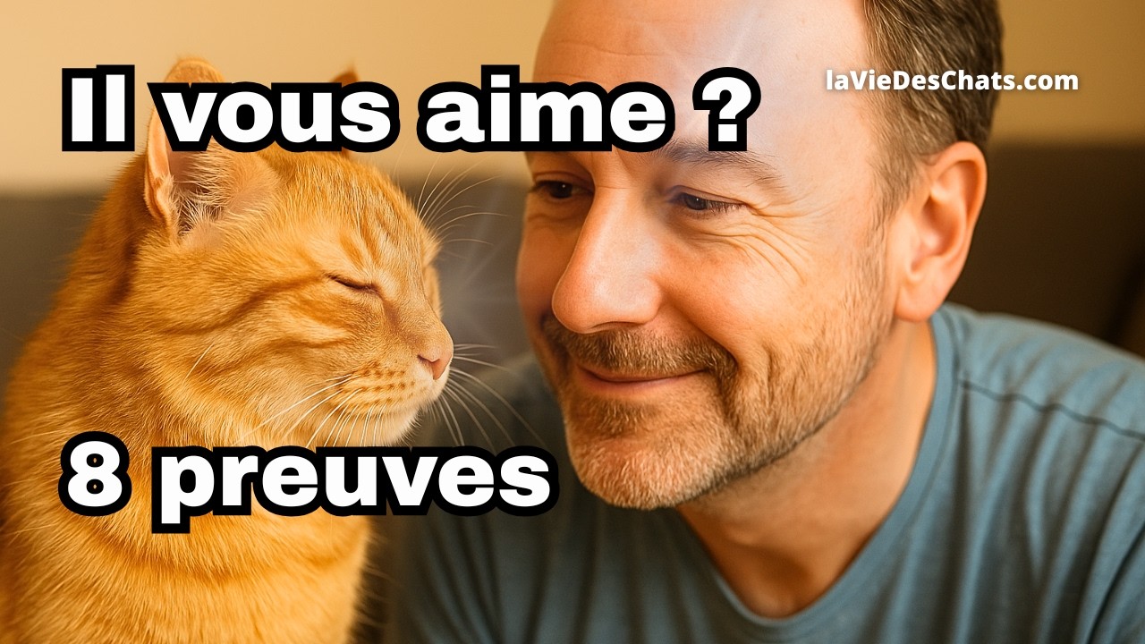 8 SIGNES QUE VOTRE CHAT VOUS AIME. LE DERNIER EST SURPRENANT !