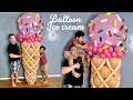 How to make Balloon Ice cream (Cómo hacer helado de globo)