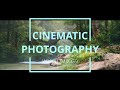 Cinematic photography  with lumix g9