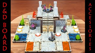 How to Design and Laser Cut Accessories for a Dungeons and Dragons Board