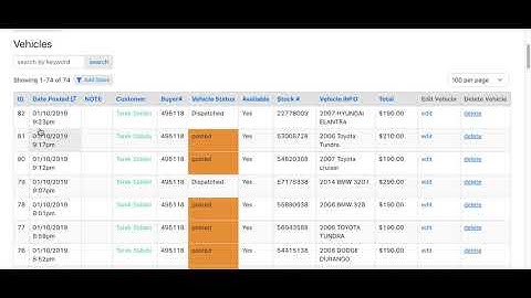 Knack, check box for invoicing