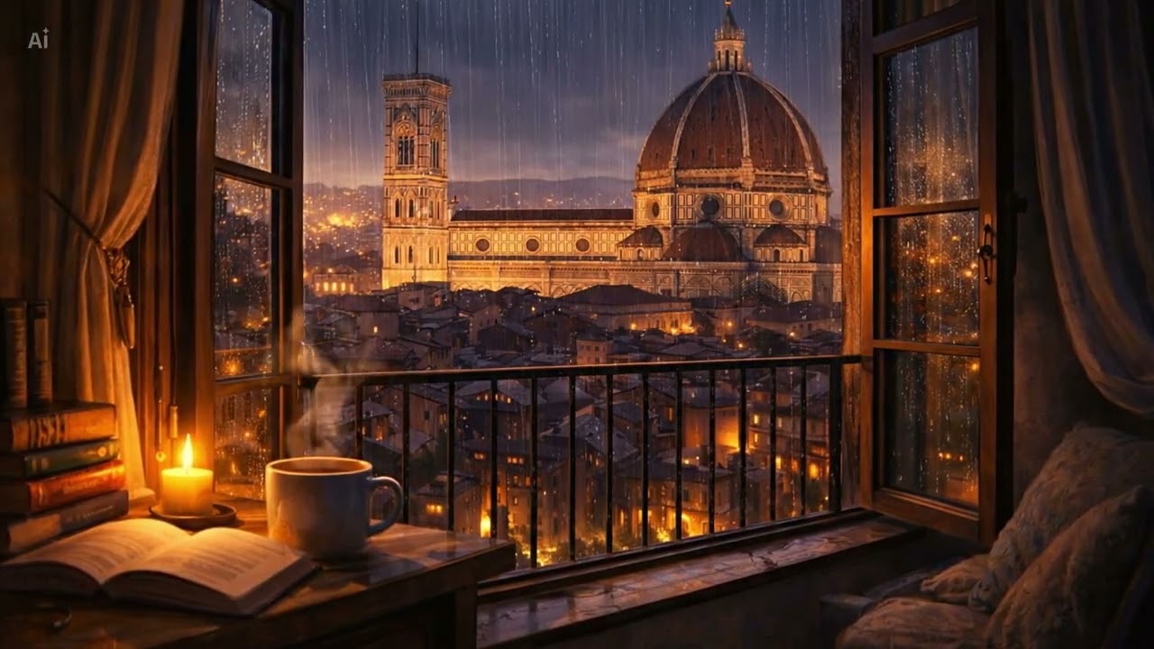 Florence Under the Rain – Italian Chillout Lofi