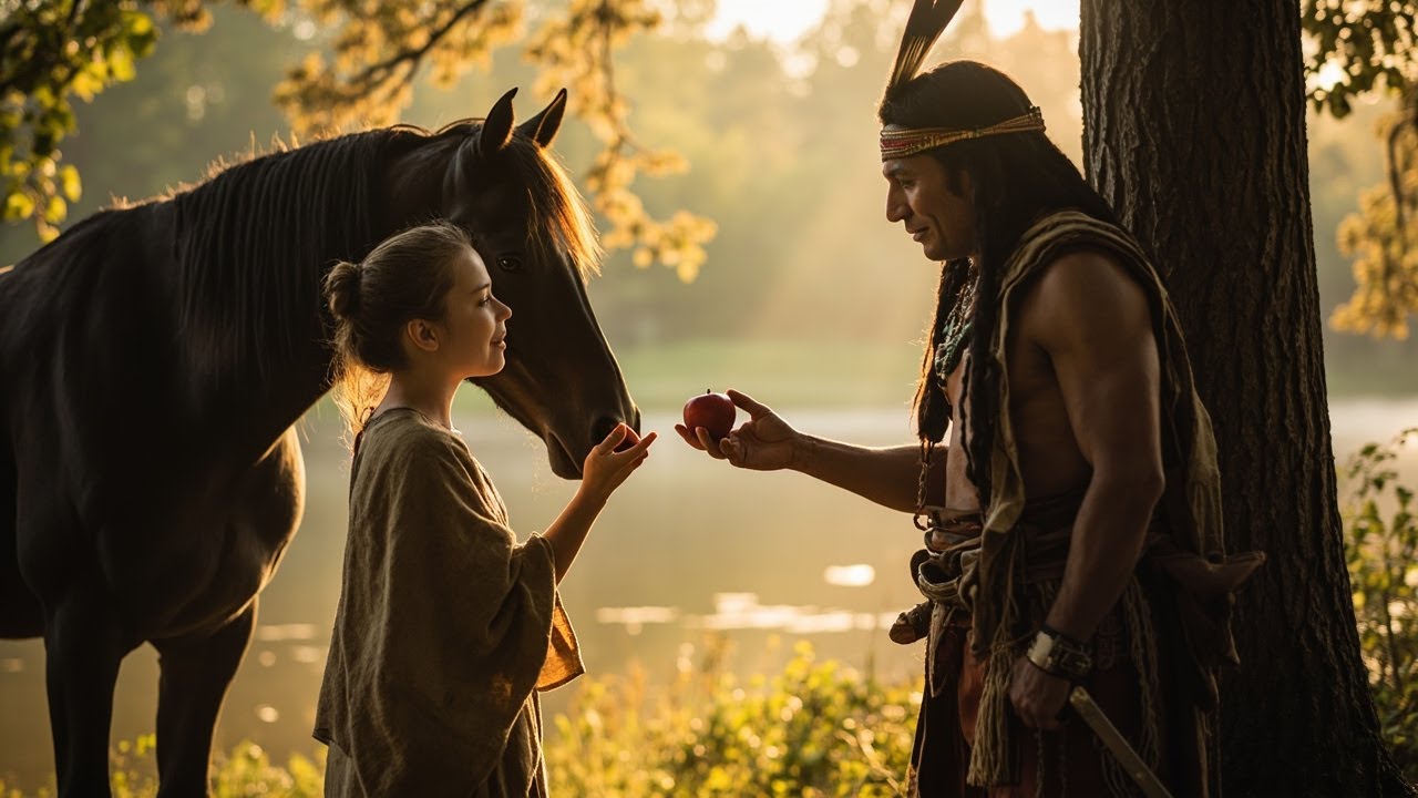 Lone Warrior Noticed Someone Feeding His Horse—Caught the 