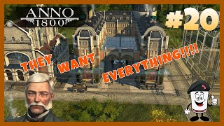 Anno 1800 The High Life DLC~~Let's Play #20 Our First Department Store!!