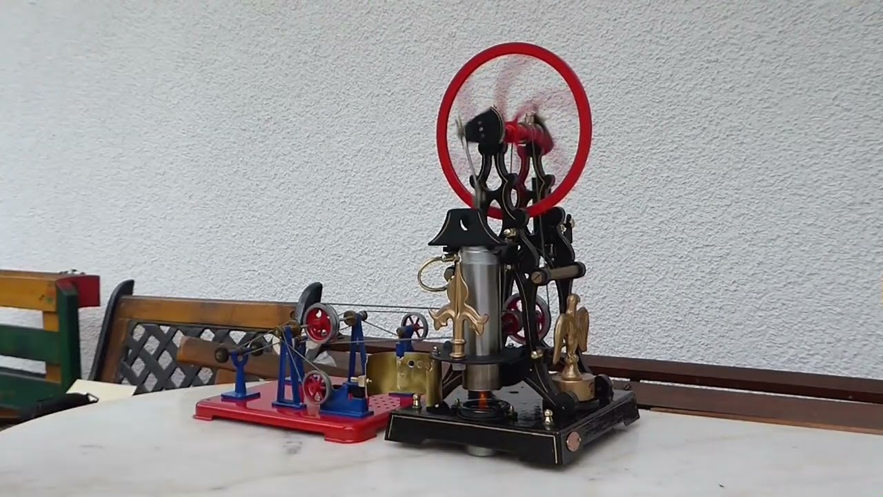 Bau des Barockmotors nach Roland Reichelt