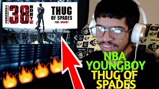 NBA YOUNGBOY - THUG OF SPADES FT. DABABY (OFFICIAL AUDIO) (Reaction)