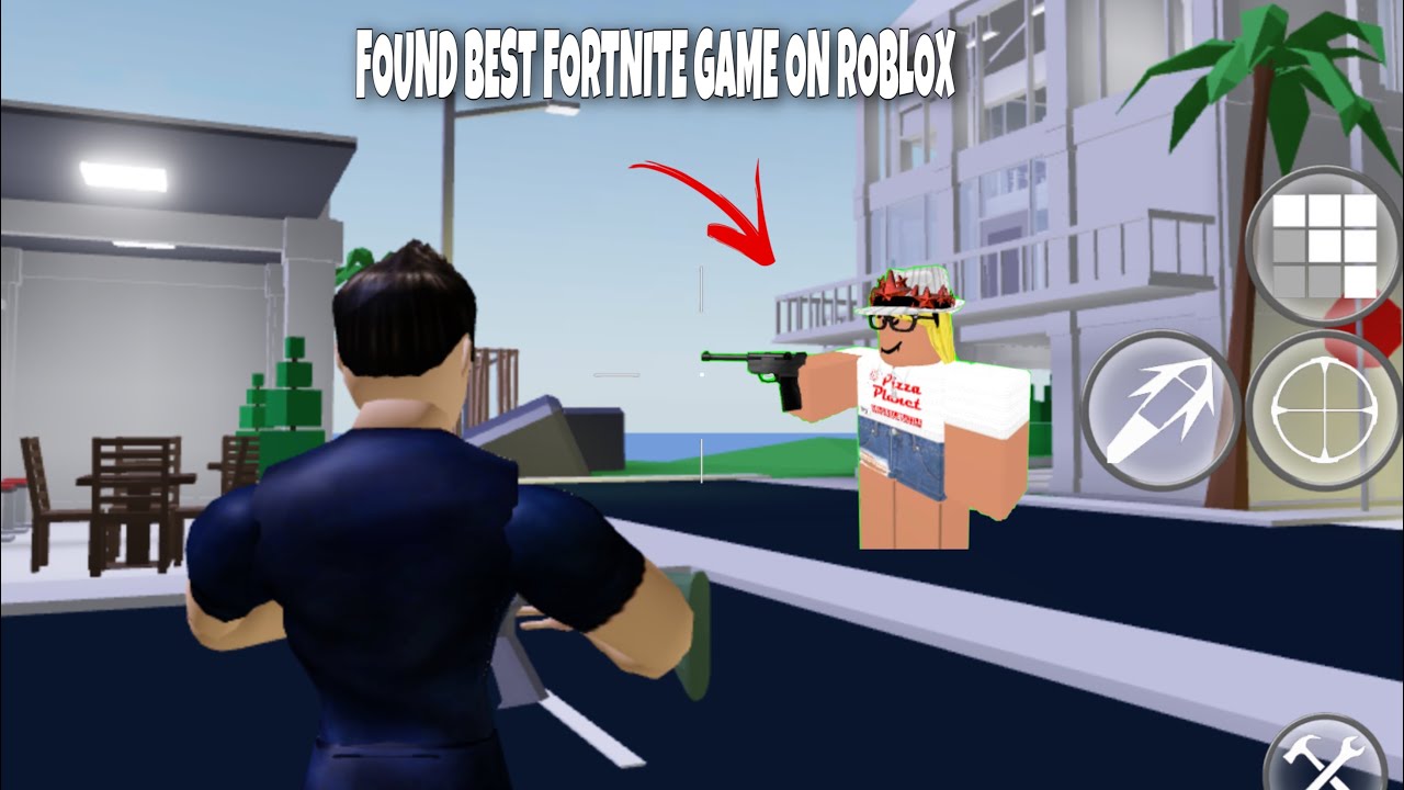 Found Best Fortnite Game In Roblox L Blizz Youtube - best fortnite roblox games