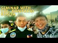 The best seminar with Col. Bonifacio Bosita..Panuorin Sobrang galing../ dhey alejo