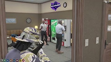 RUST Storm Sandy PD & Kidnap Saleem! | GTA RP NoPixel 3.0