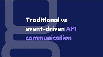 Traditional Vs Event-Native API Management