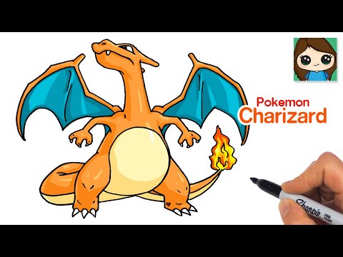 How to Draw Pokemon Charizard 