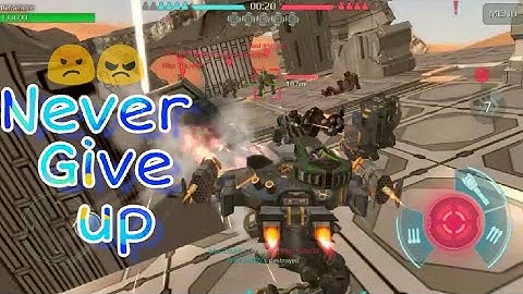 War Robots [3.2] Test Server - NEW Desert Map Never Ever Give up| 8 kill wow