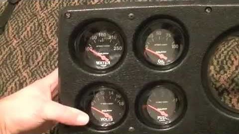 Part 12 C10 Auto Meter Gauges | Factory Gauge Replacement