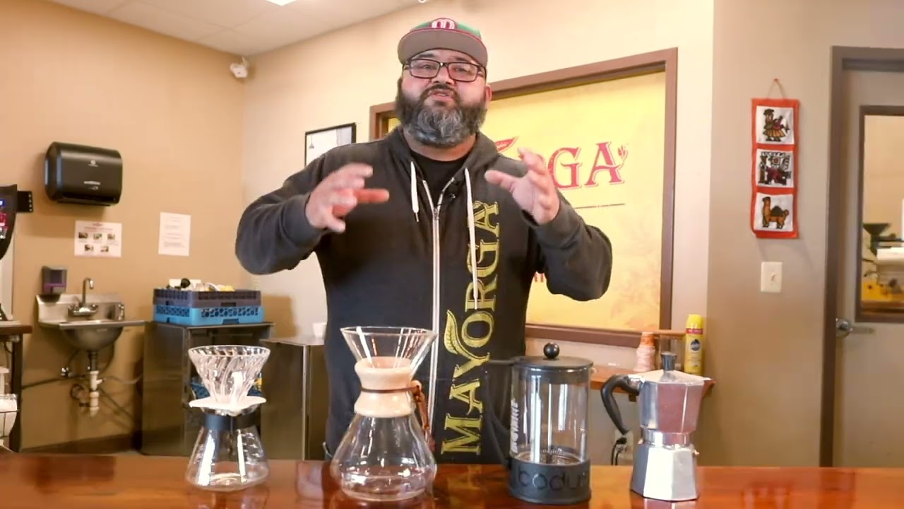 Video tipo Documental "Coffee Brewing Methods  Which one is better" para Mayorga Coffee
