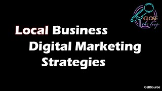 Local Business Digital Marketing Strategies
