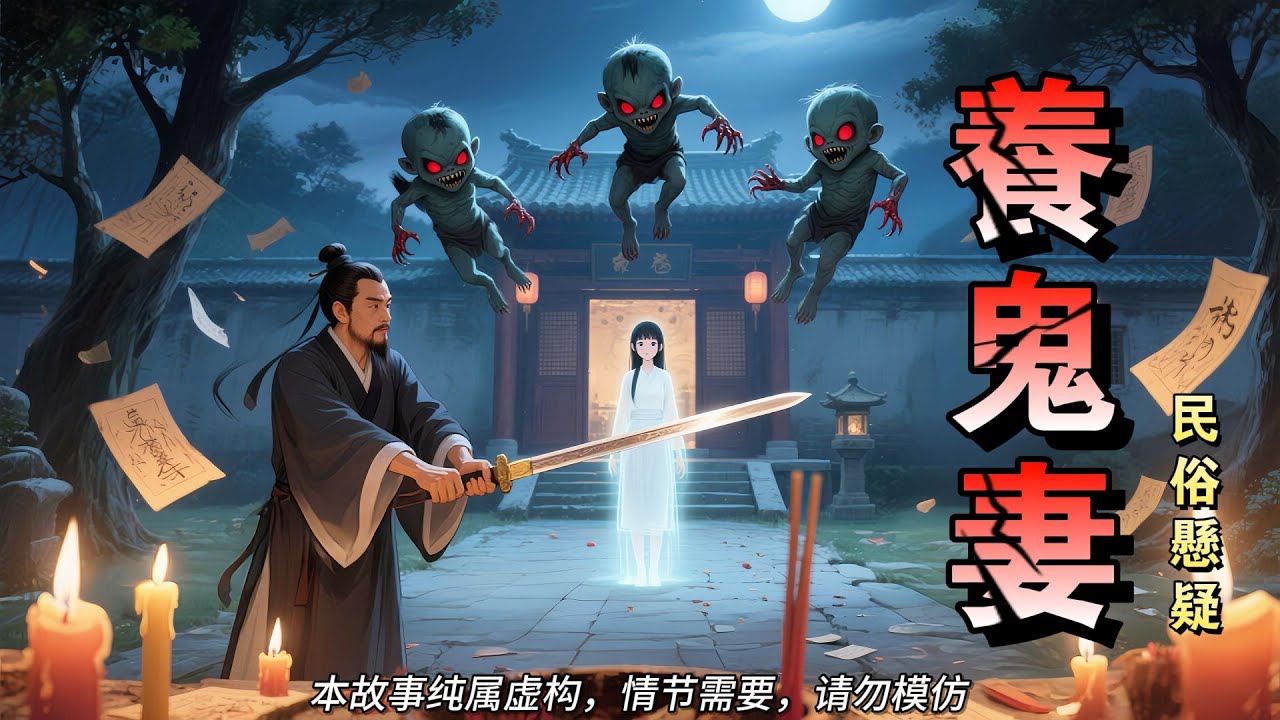 【完结】我爸妈信奉一个邪门歪道，叫「养鬼妻」。说只要把女儿献祭给家里的祖宗牌位，就能保佑他们连生贵子。于是，在我十八岁生日那天，他们将我吊死在了祠堂。#有声小说 #小说 #悬疑 #助眠