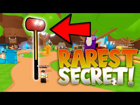 I HATCHED THE RAREST SECRET CARNIVAL PET! *GIANT MALLET* Tapping Gods Roblox