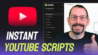How to Automate YouTube Script Writing With AI