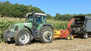 FENDT 920 Vario Tractor Forage Harvesting Corn