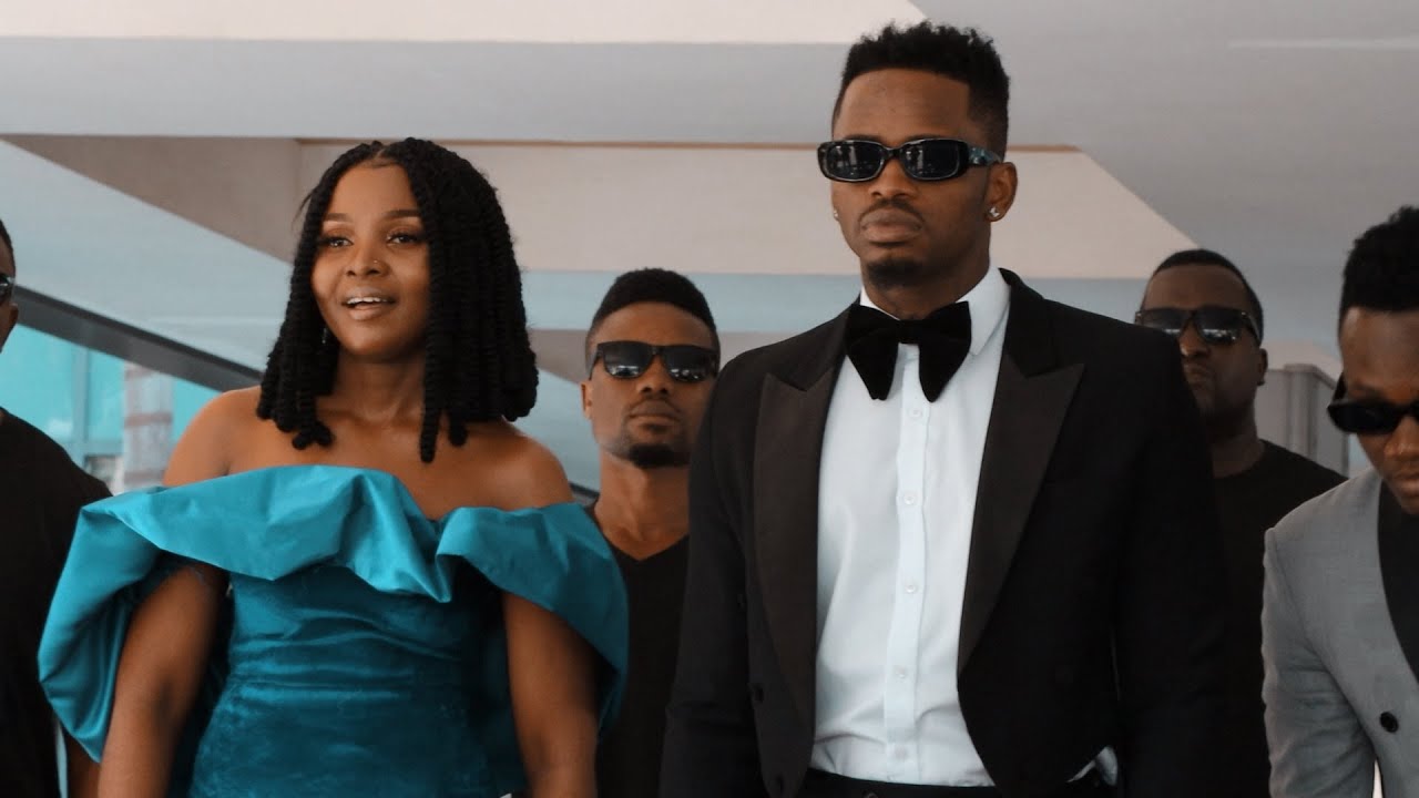 VITUKO Vya Diamond na Zuchu wakifanya PHOTOSHOOT ZUCHU AGOMBANIWA