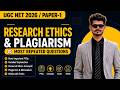 Research Ethics & Plagiarism MCQs with Explanation | UGC NET Paper 1