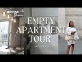 EMPTY LUXURY APARTMENT TOUR | MOVING DIARIES Ep. 2