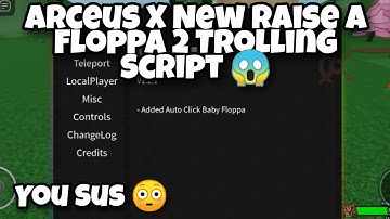 Arceus X New Raise A Floppa 2 Trolling Script 😱
