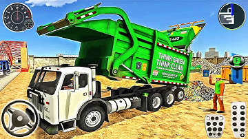 Trash Dump Truck Driver 2020 - Garbage Truck Simulator - Best Android GamePlay