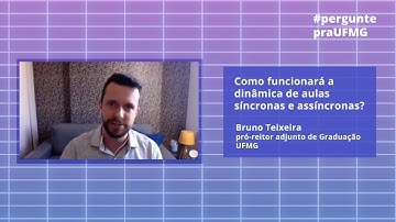 Como funcionará a dinâmica de aulas síncronas e assíncronas?
