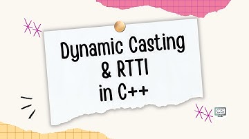 Dynamic Casting and RTTI in C++ | Type Identification Explained