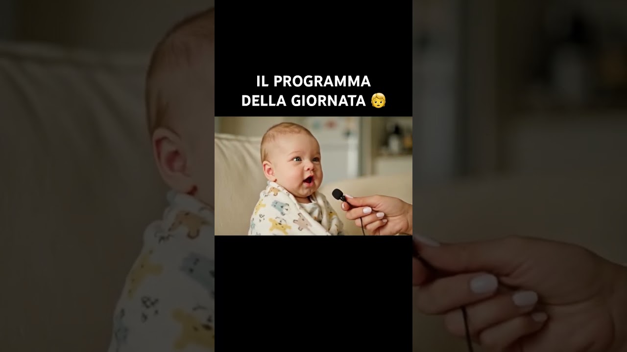 IL PROGRAMMA DELLA GIORNATA 🧒 