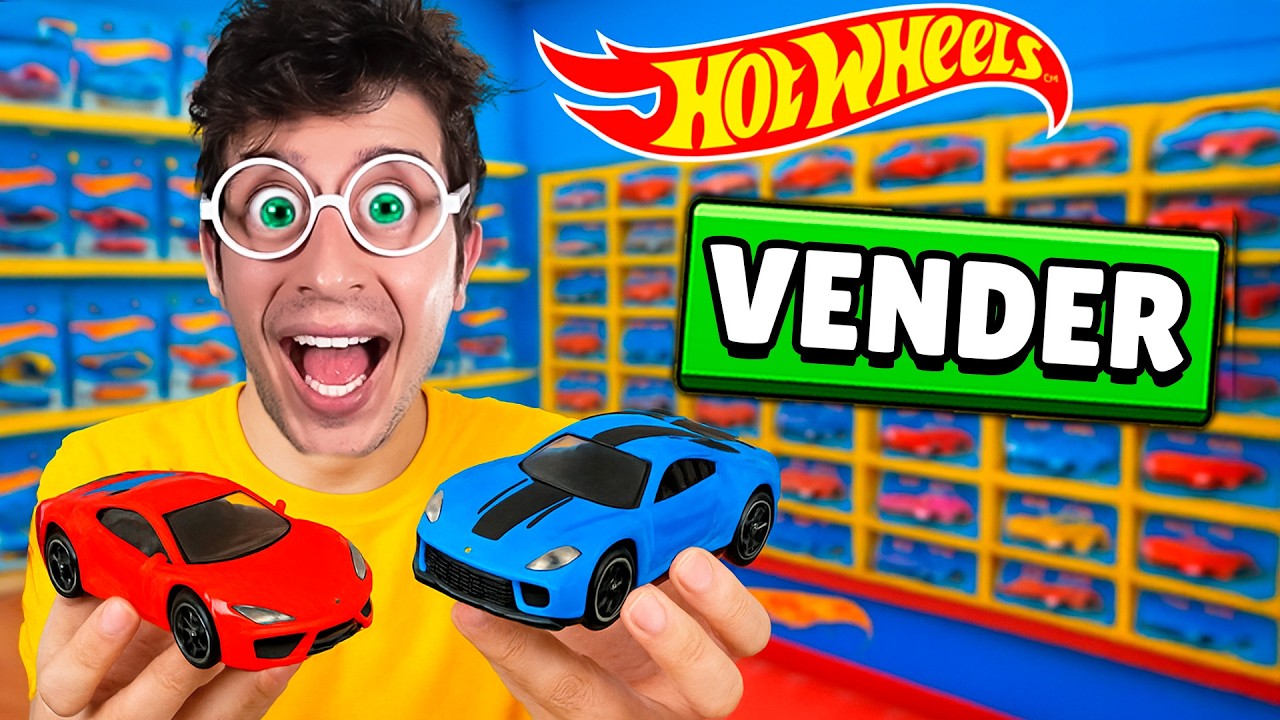 ABRO mi TIENDA de COCHES 🔥🤑! (Hot Wheels Juguetes Miniatura) - Supercar Collection Simulator TEKENDO
