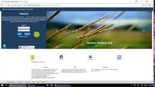 Nutrient Tracking Tool (NTT): II. Demonstration screenshot 4