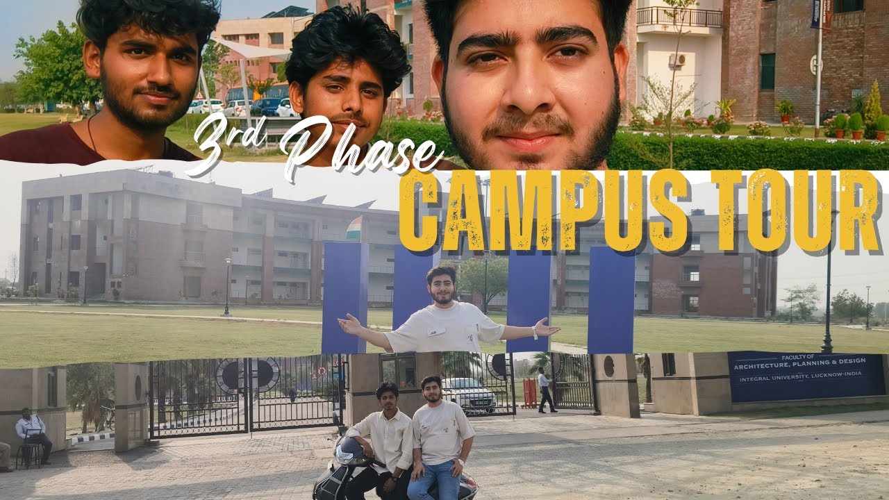 Integral University Phase 3 campus Tour | Shadab ka vlog