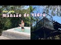 TOUR NA MANSÃO DE VIDRO NA PRAIA! *chique*