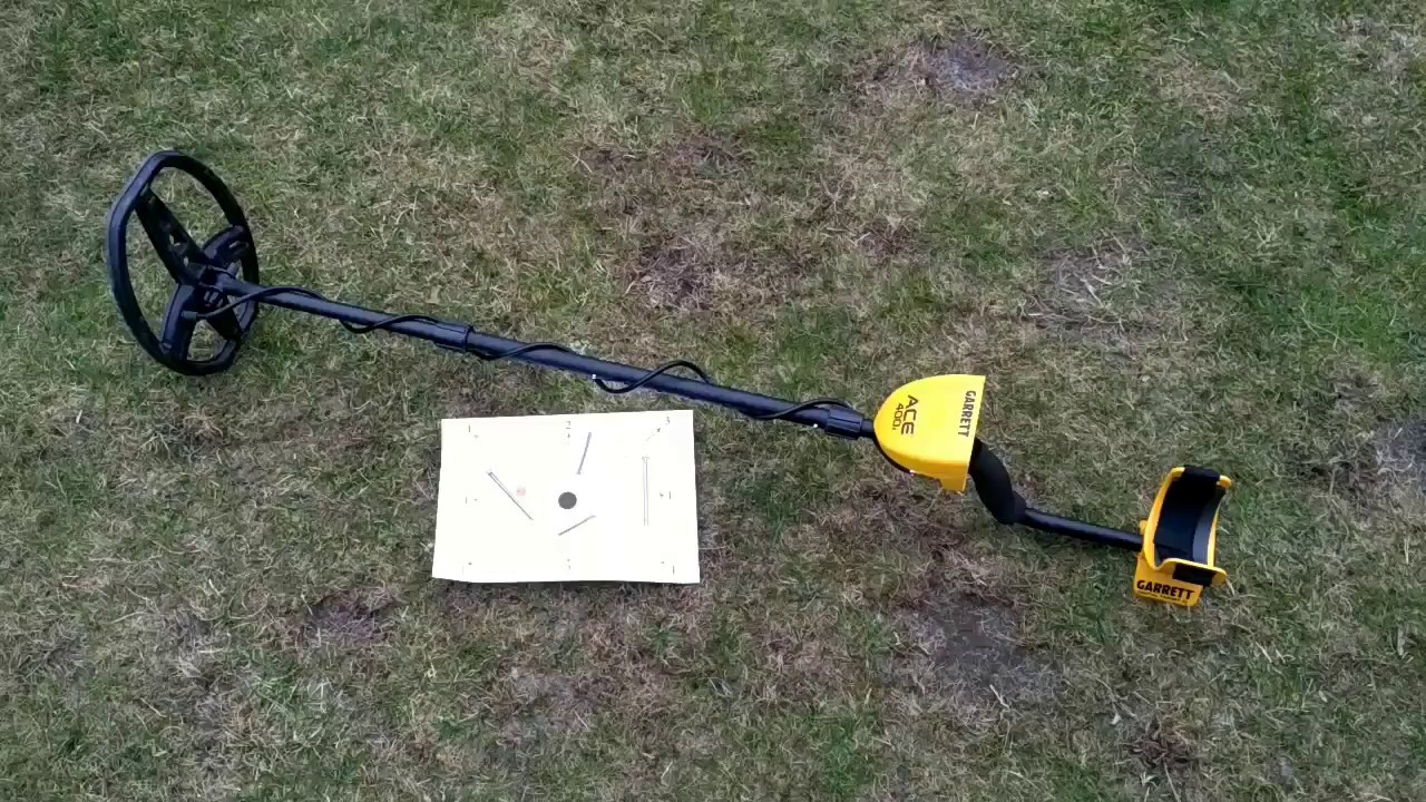 Test Garrett 400i PL Nail board test YouTube