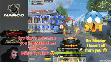 CoD Narco impressed by CoD Miltos YT clutch and revive 🤯| CoD Narco shocked by CoD Miltos YT | codm