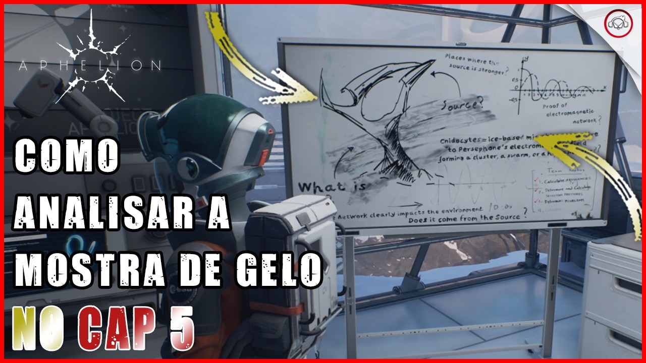 Miniatura do vídeo Aphelion, Como analisar a mostra de gelo com o Amplificador de Espectro no Cap 5 | Super-dica