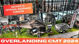 CMT 2024:  Dachzelte und Offroadanhänger auf der Messe in Stuttgart