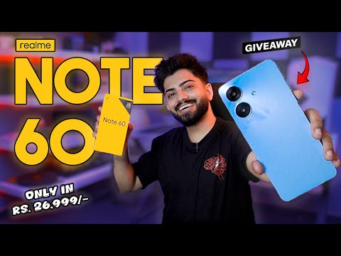 MASSIVE Giveaway 😲 ~ Realme Note 60 | Extreme Durability Test | Rs. 26999/- | Laraib Khalid