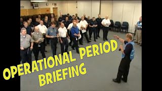 Operational Period Briefing ng ICS Example