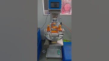 Pad Printers 1 Color Pad Printing Machine Rotary Pad Printer Single Color Logo Printing Machine