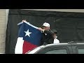President Trump Thanks First Responders; Waves Texas Flag 8/29/17