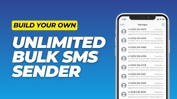 How To Send Unlimited Bulk SMS Using YOUR NUMBER (2025) (New Method)