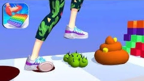 Tippy Toe Gameplay All Levels IOS.Android walkthrough Big update APK GAME New levels 7DK8DKs